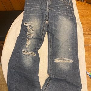 Carbon black men’s jeans